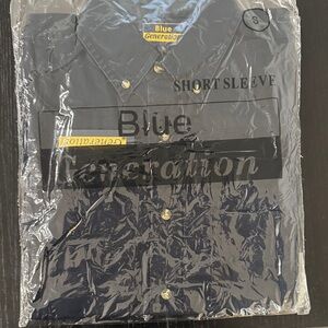 Men's Navy Dress Shirt